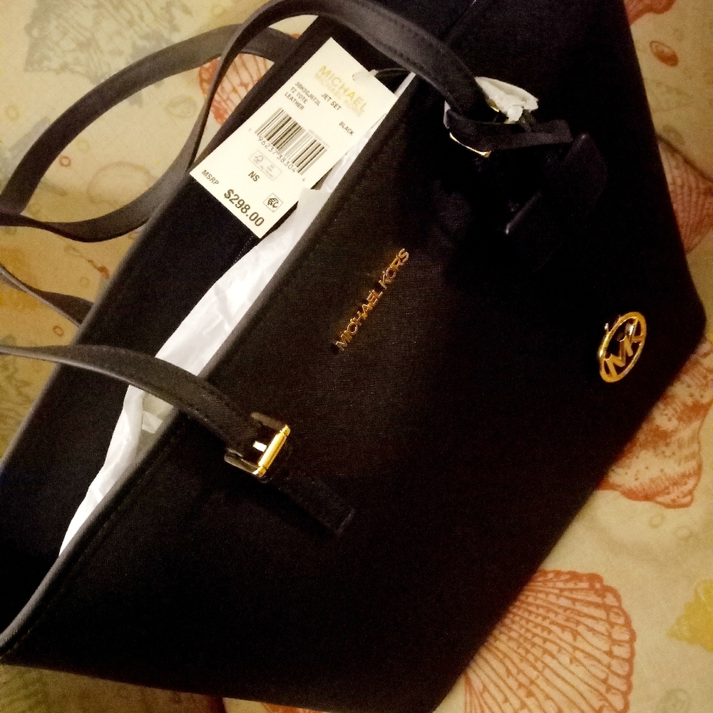 Michael kors purse black new with tags